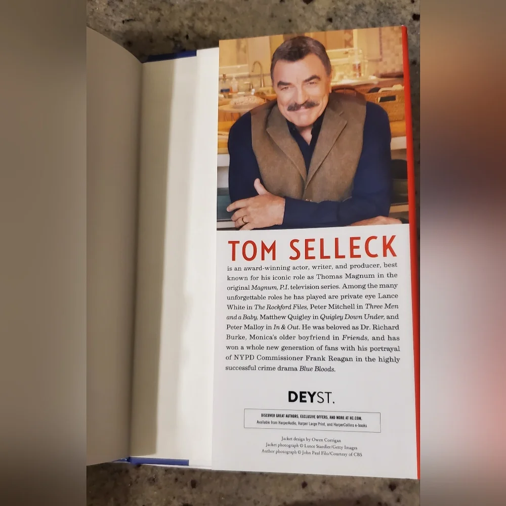 Tom Selleck You Never Know: A‎ Memoir With Ellis Henican Hardcover